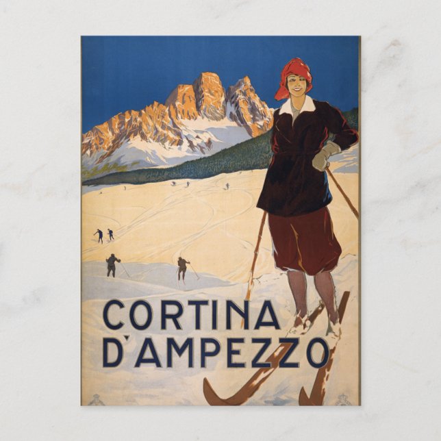 Postal Cortina d'Ampezzo (Anverso)