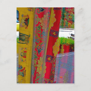 Postal Cortinas de templo portátiles