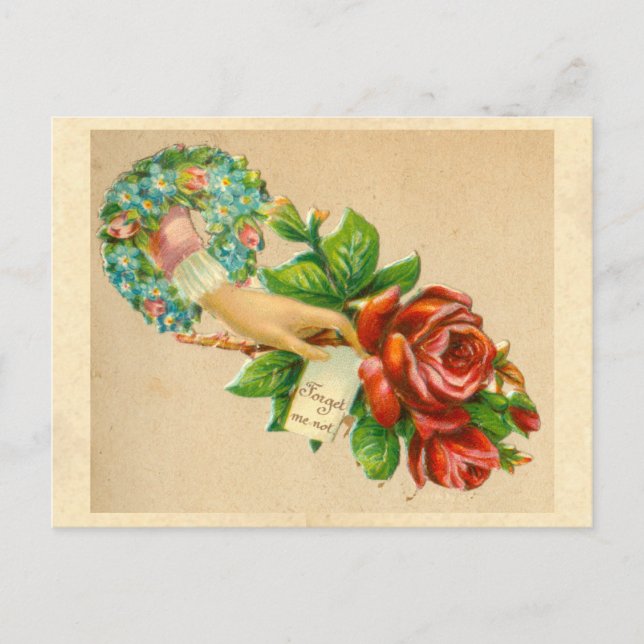 Postal Corto victoriano (Anverso)