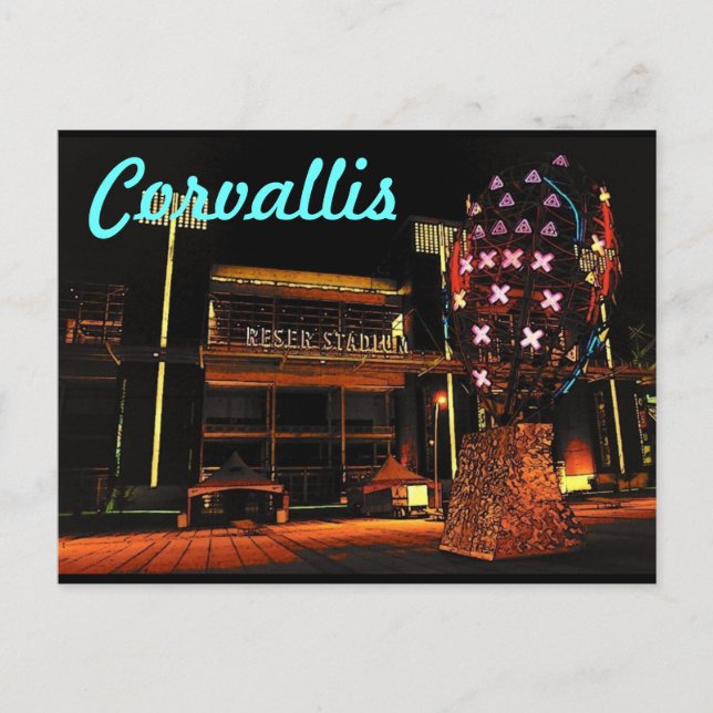 Postal Corvallis (Reser) (Anverso)