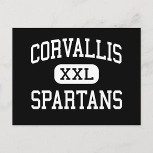 Postal Corvallis - Spartans - High - Corvallis Oregon