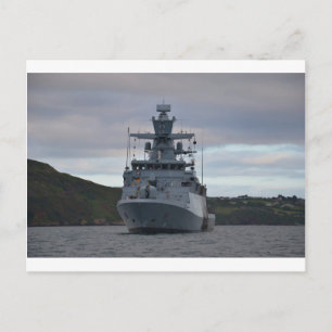 Postal Corvette Braunschweig anclada en Plymouth