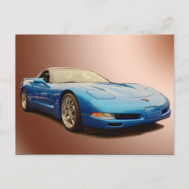 Postal Corvette de 1999 (Anverso)