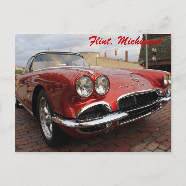 Postal Corvette de cosecha (Anverso)