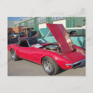 Postal Corvette rojo, 1