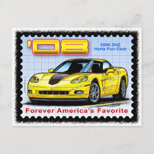 Postal Corvette ZHZ Hertz Fun Club Rental Edition 2008