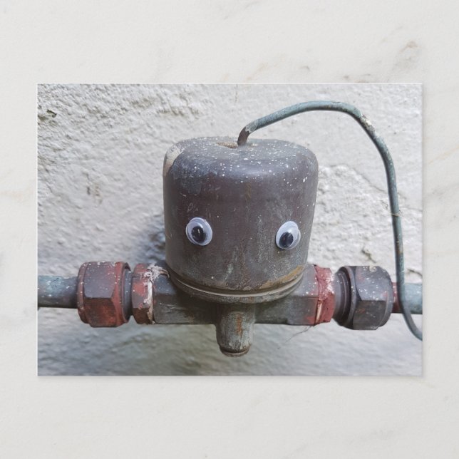 Postal Cosa feliz (Anverso)