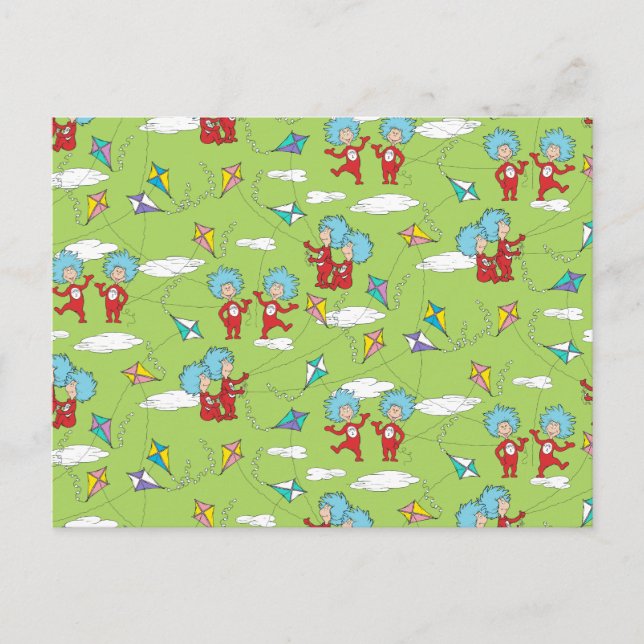 Postal Cosa Una Cosa Dos Patrones De Cosas De Cometas Vol (Anverso)