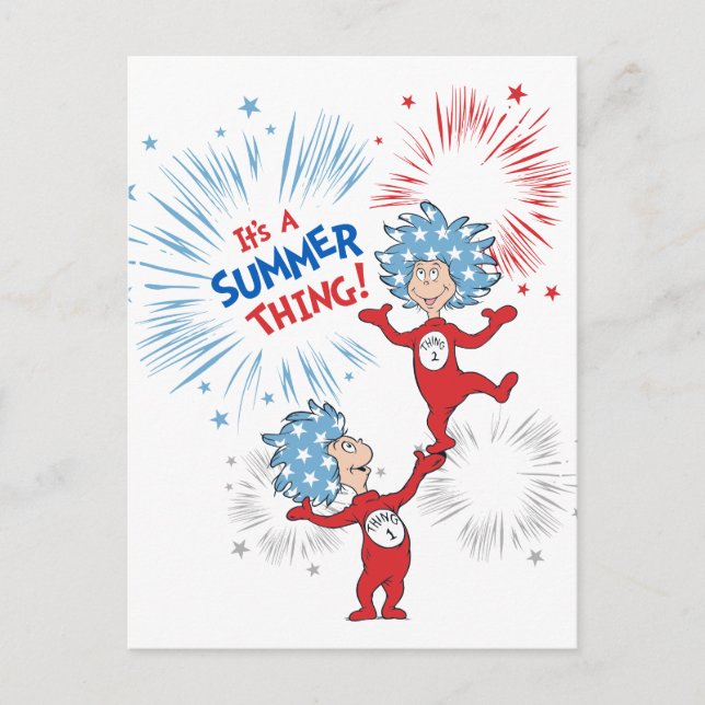 Postal Cosa uno dos es cosa de verano