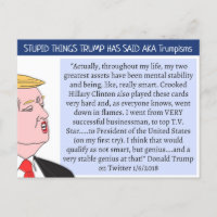 Cosas estúpidas que Trump ha dicho recuerdos de po