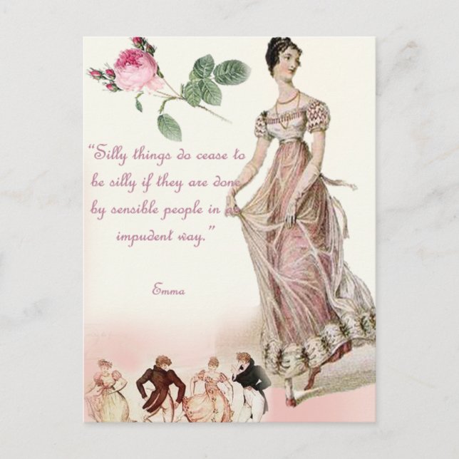 Postal Cosas tontas (Anverso)