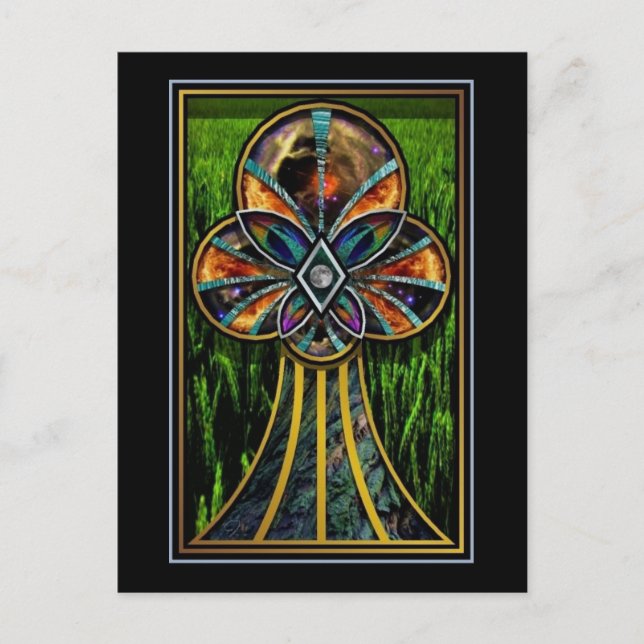 Postal Cosecha celeste (Anverso)