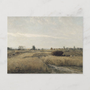 Postal Cosecha   Charles-Francois Daubigney