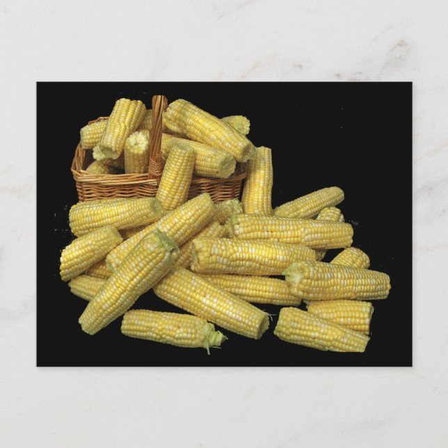 Postal Cosecha de maíz (Anverso)