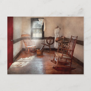 Postal Cosecha - Habitación - cuarto de costura de la abu