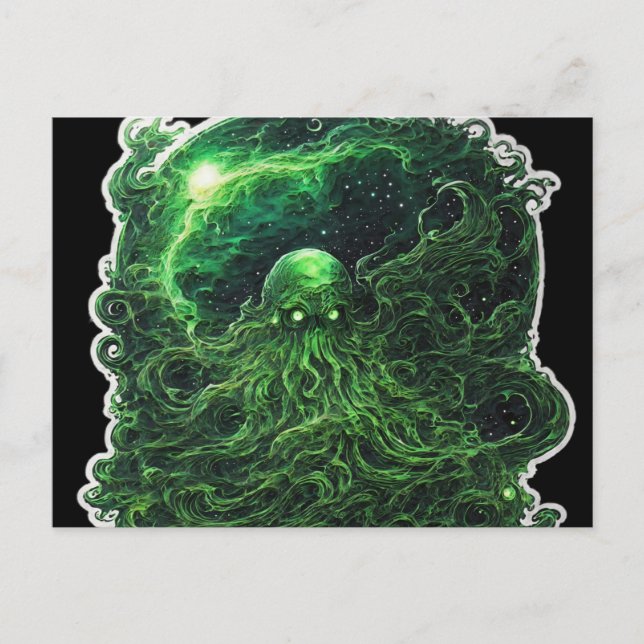 Postal Cosmic Oddities: Cthulhu (Anverso)