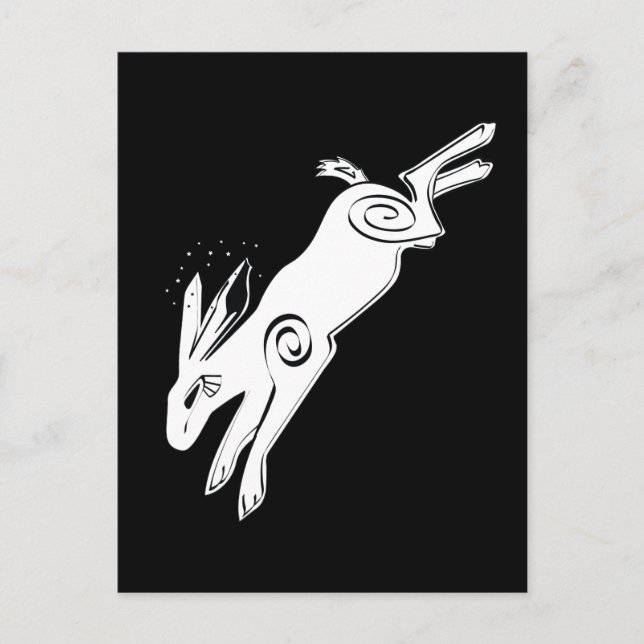 POSTAL COSMIC RABBIT (Anverso)