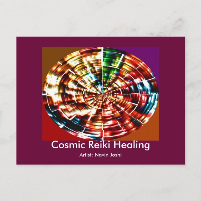 POSTAL COSMIC REIKI HEALING (Anverso)