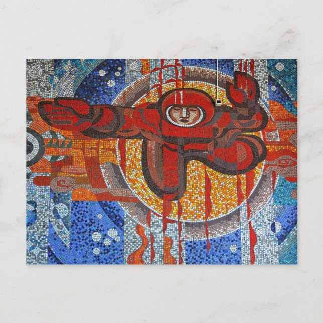 Postal Cosmonauta (Anverso)