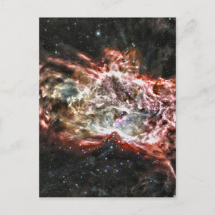 Postal Cosmos coloridos