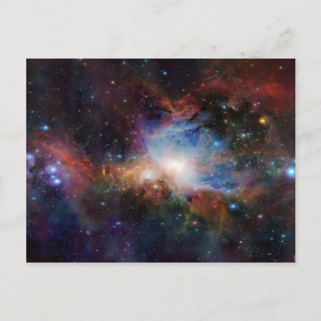 Postal Cosmos que remolina (Anverso)