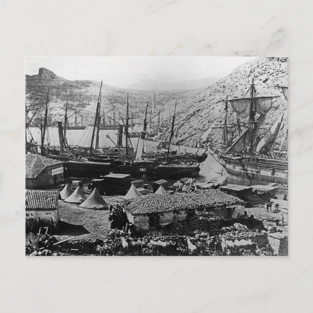 Postal Cossack Bay, Crimea, c.1855 (Anverso)