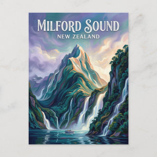 Postal Costa Abel Tasman Nueva Zelanda