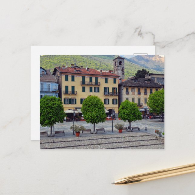 Postal Costa Amalfi Italia (Anverso/Reverso In Situ)