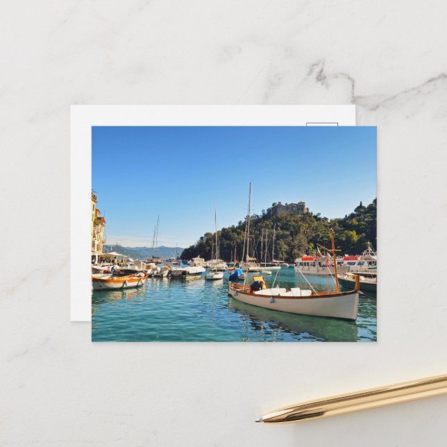 Postal Costa Amalfi Italia (Anverso/Reverso In Situ)