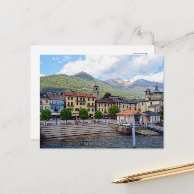 Postal Costa Amalfi Italia (Anverso/Reverso In Situ)