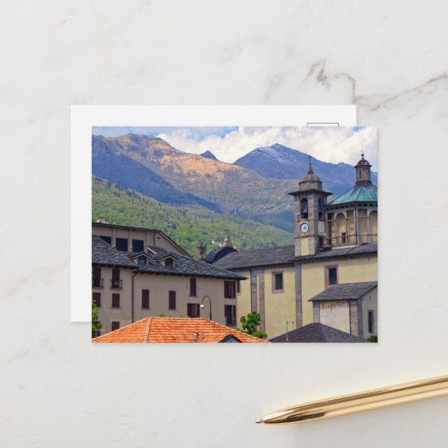 Postal Costa Amalfi Italia (Anverso/Reverso In Situ)