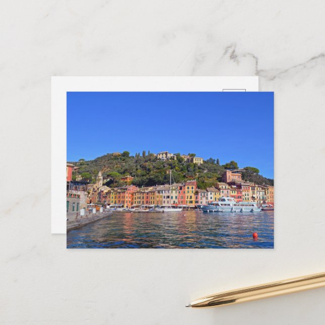 Postal Costa Amalfi Italia (Anverso/Reverso In Situ)