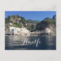 Costa Amalfitana Italia Postcard