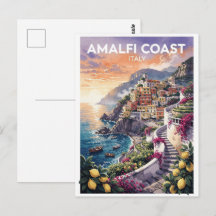 Costa Amalfitana Italia Viajes Antiguos