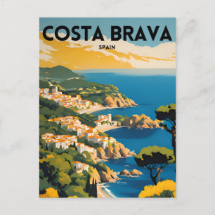 Postal Costa Brava España