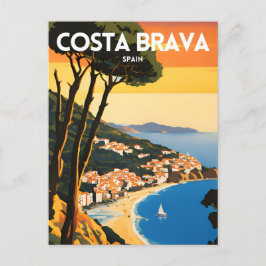 Postal Costa Brava España