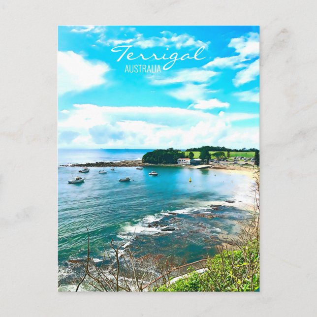 Postal Costa Central Terrigal NSW Australia (Anverso)
