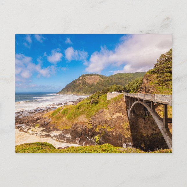 Postal Costa | Cook's Chasm, Yachats, Oregon (Anverso)