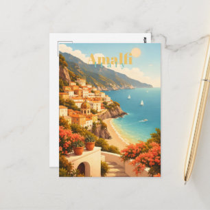 Postal Costa de Amalfi Italia