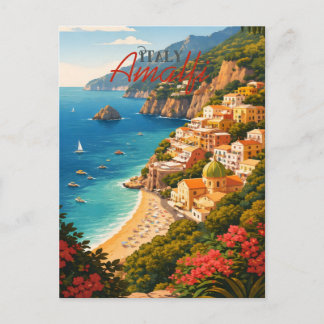 Postal Costa de Amalfi Italia