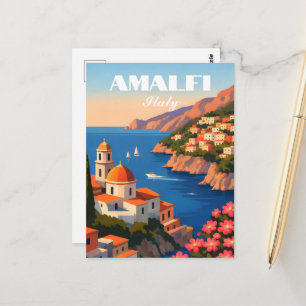 Postal Costa de Amalfi Italia