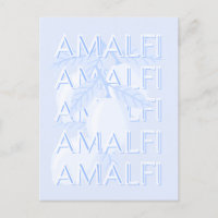 Costa de Amalfi, Italia, arte de viajes, Preppy, A