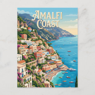 Postal Costa de Amalfi, Positano Italia
