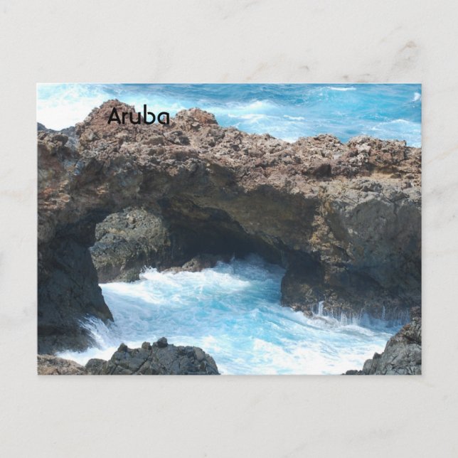 Postal Costa de Aruba (Anverso)