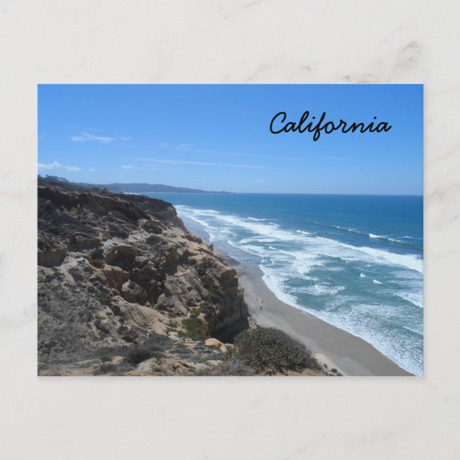 Postal Costa de California (Anverso)