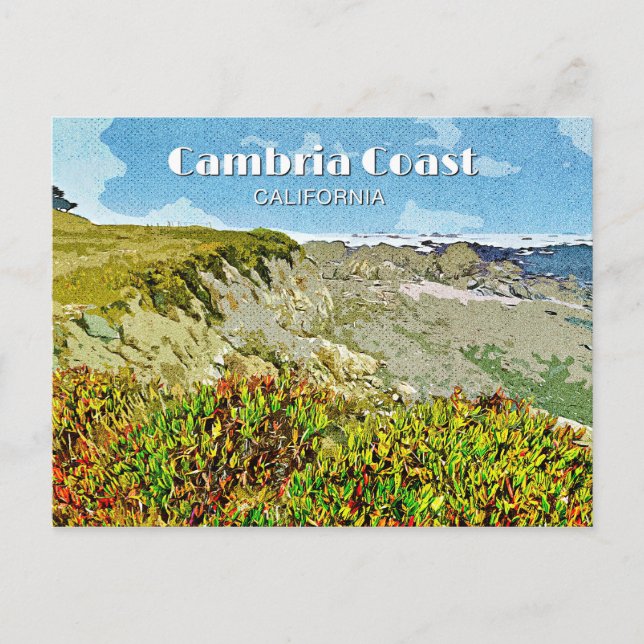 Postal Costa de Cambria (Anverso)