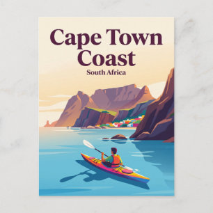 Postal Costa de Ciudad del Cabo Sudáfrica