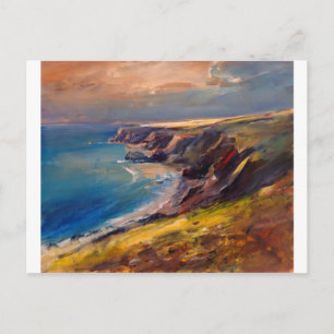 Postal Costa de Cornualles cerca de Newquay