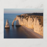Costa de Etretat, Normandía, Francia