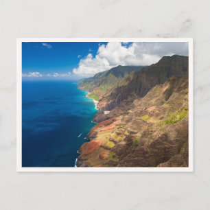 Postal Costa de Kauai Costa norte de Hawái Na Pali